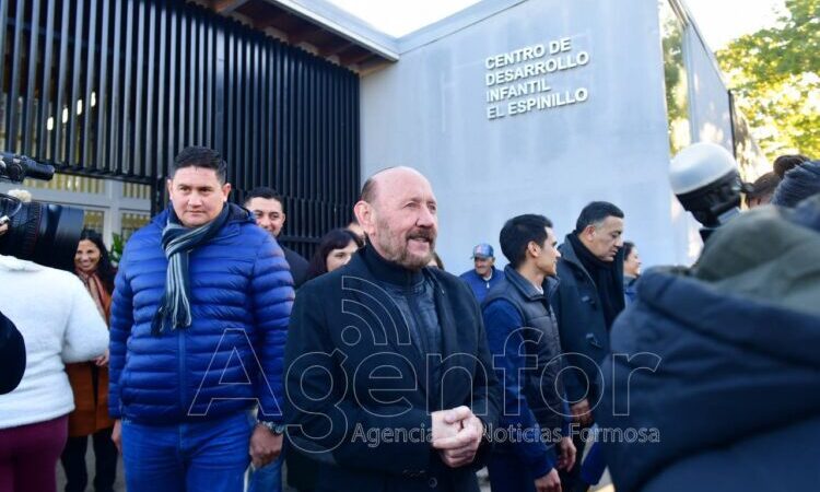 El Espinillo recibió dos obras en el inicio de una jornada cargada de inauguraciones
