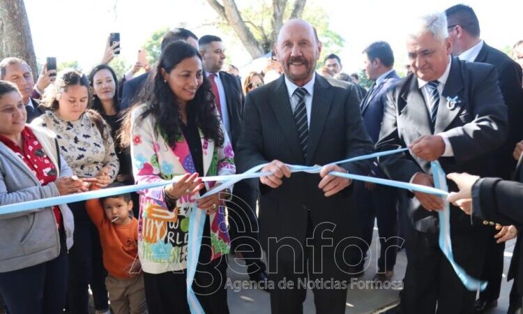 El Gobernador inauguró obras importantes en Tres Lagunas