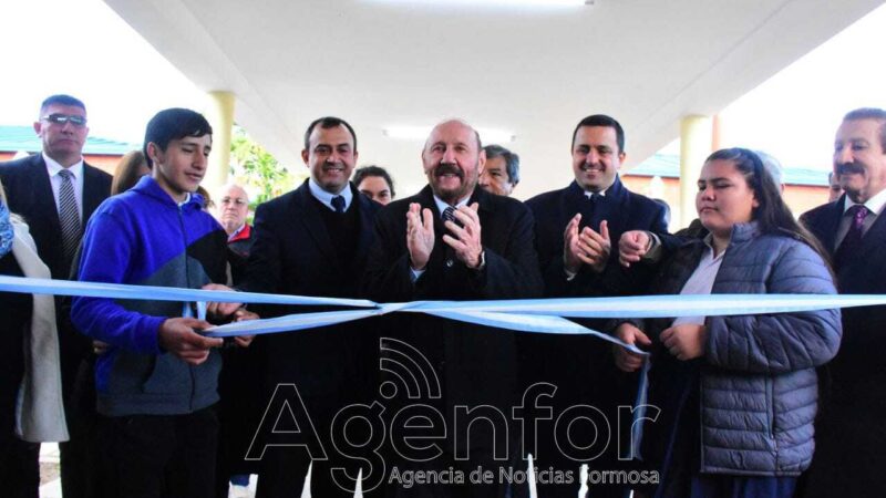 El gobernador Insfrán inicia una semana cargada de nuevas inauguraciones