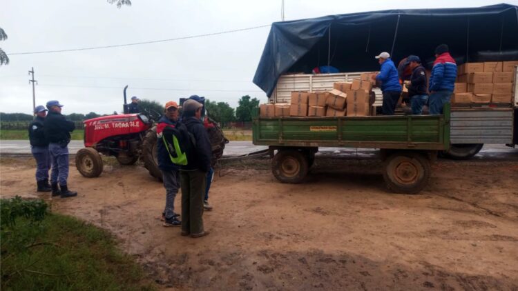 Sin pausa, continúa la entrega de cajas alimentarias modalidad aborigen