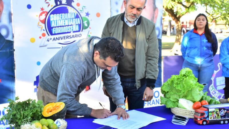 Soberanía Alimentaria Formoseña firmó convenio con pymes para la incorporación de nuevos productos