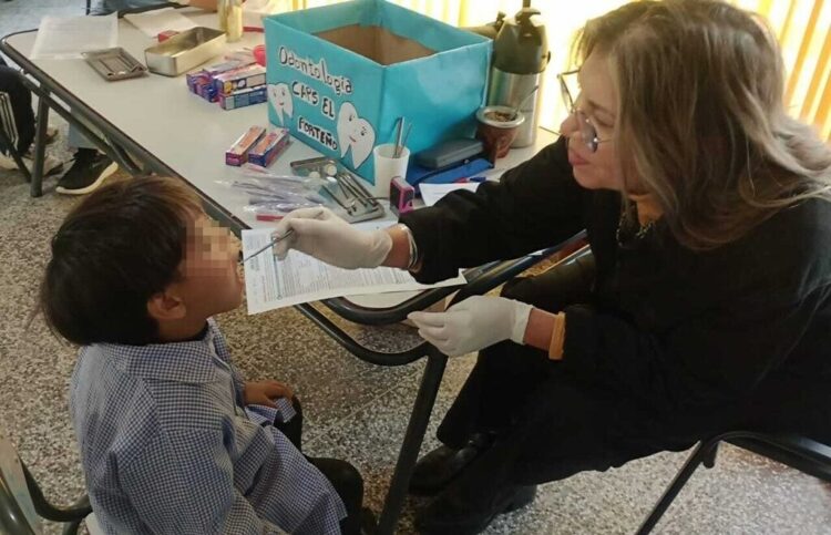 Jardineritos de Clorinda recibieron los controles del Programa de Libretas de Salud Escolar