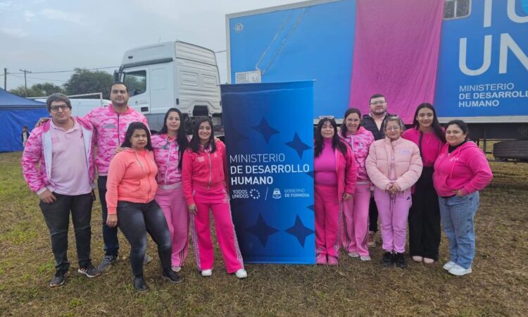 Mamografías en el operativo sanitario en Fontana: Destacaron la buena concurrencia de las vecinas a los camiones sanitarios