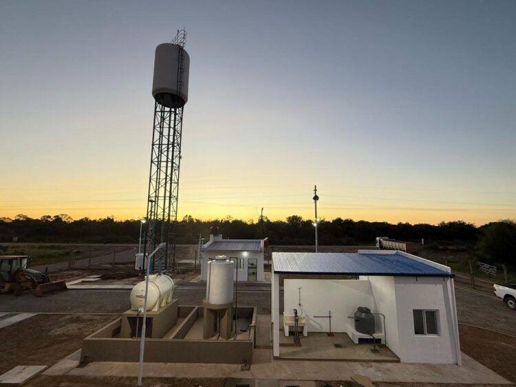 La nueva planta potabilizadora de El Vertedero beneficiará a tres comunidades aborígenes