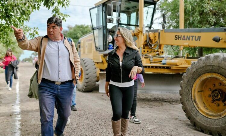 Gestión en territorio: Ripio, luminarias y compromiso con La Nueva Formosa