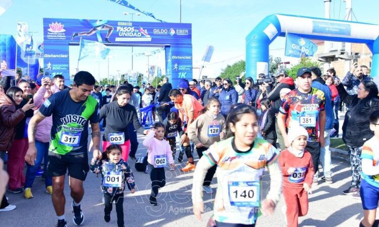 La maratón “Pasos de Unidad” se corrió en la Jurisdicción Cinco y superó todas las expectativas 
