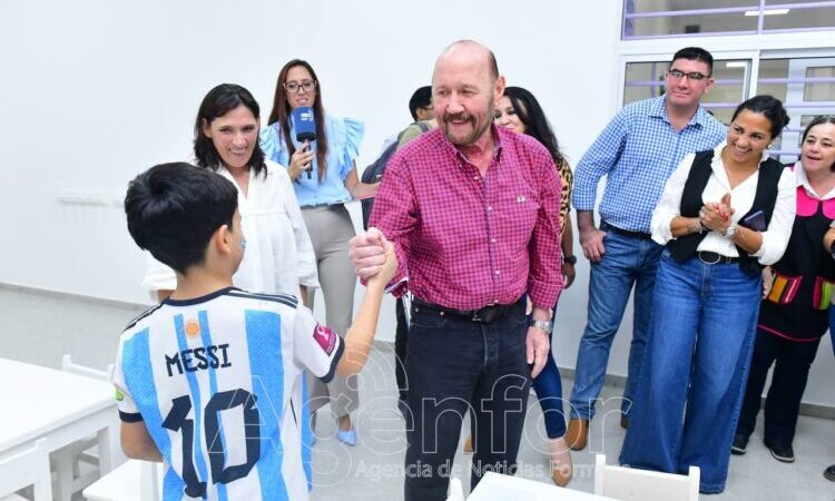 Formosa contrarresta recortes de Nación inaugurando nuevas obras para la primera infancia
