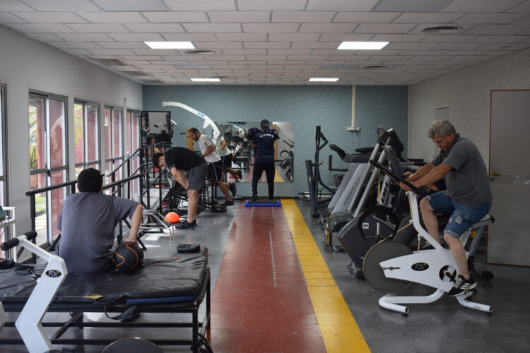 El Servicio de Kinesiología del HAC evaluó avances del primer semestre
