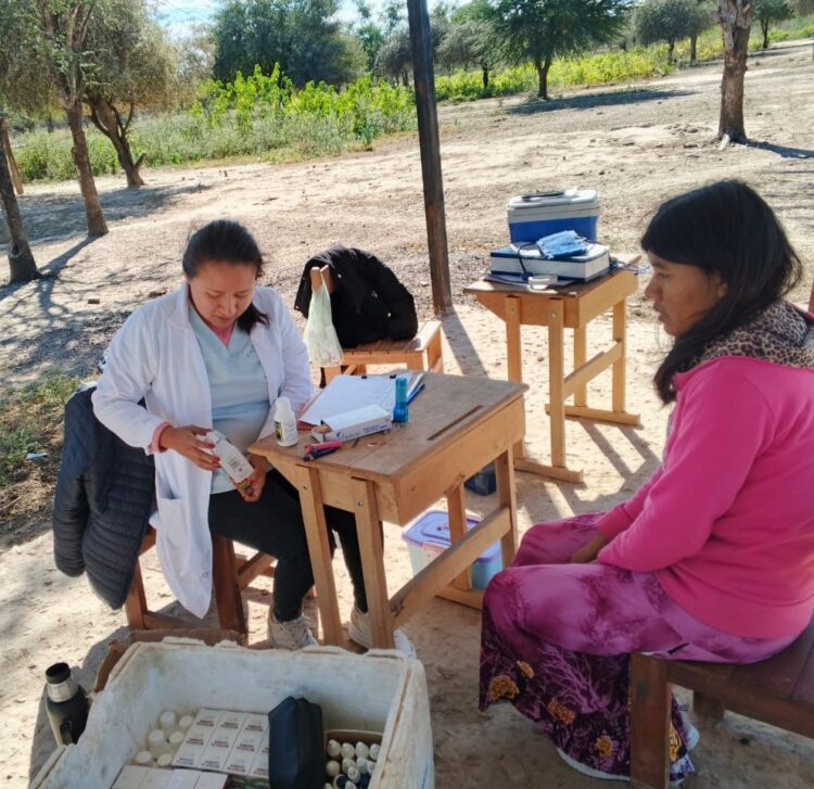 Vecinos de la comunidad El Palmarcito II recibieron completos servicios de salud