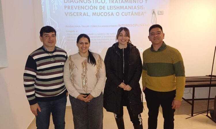 Capacitaron sobre leishmaniasis a los equipos de salud de toda la provincia