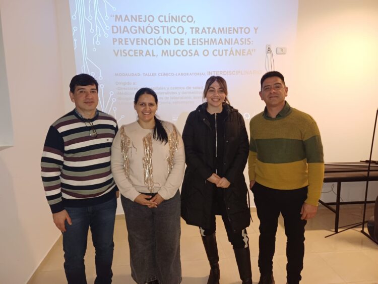 Capacitaron sobre leishmaniasis a los equipos de salud de toda la provincia