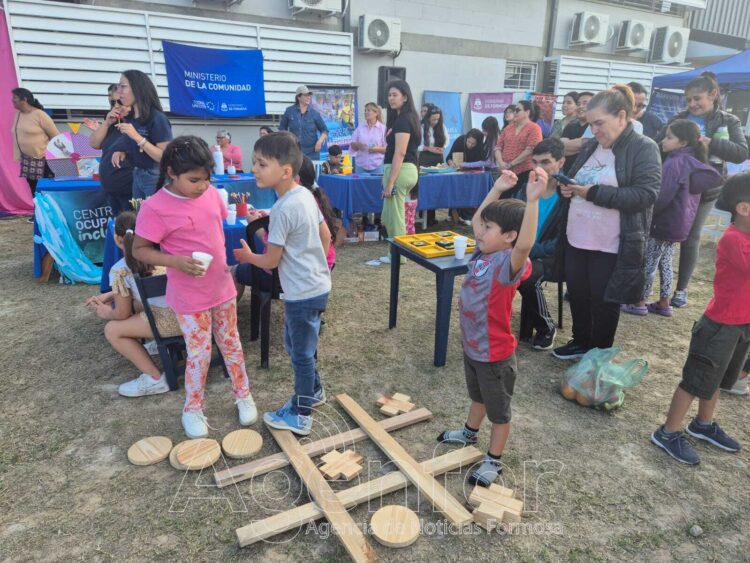 El Centro Comunitario Nueva Formosa vivió un sábado cargado de propuestas de entretenimiento y aprendizaje