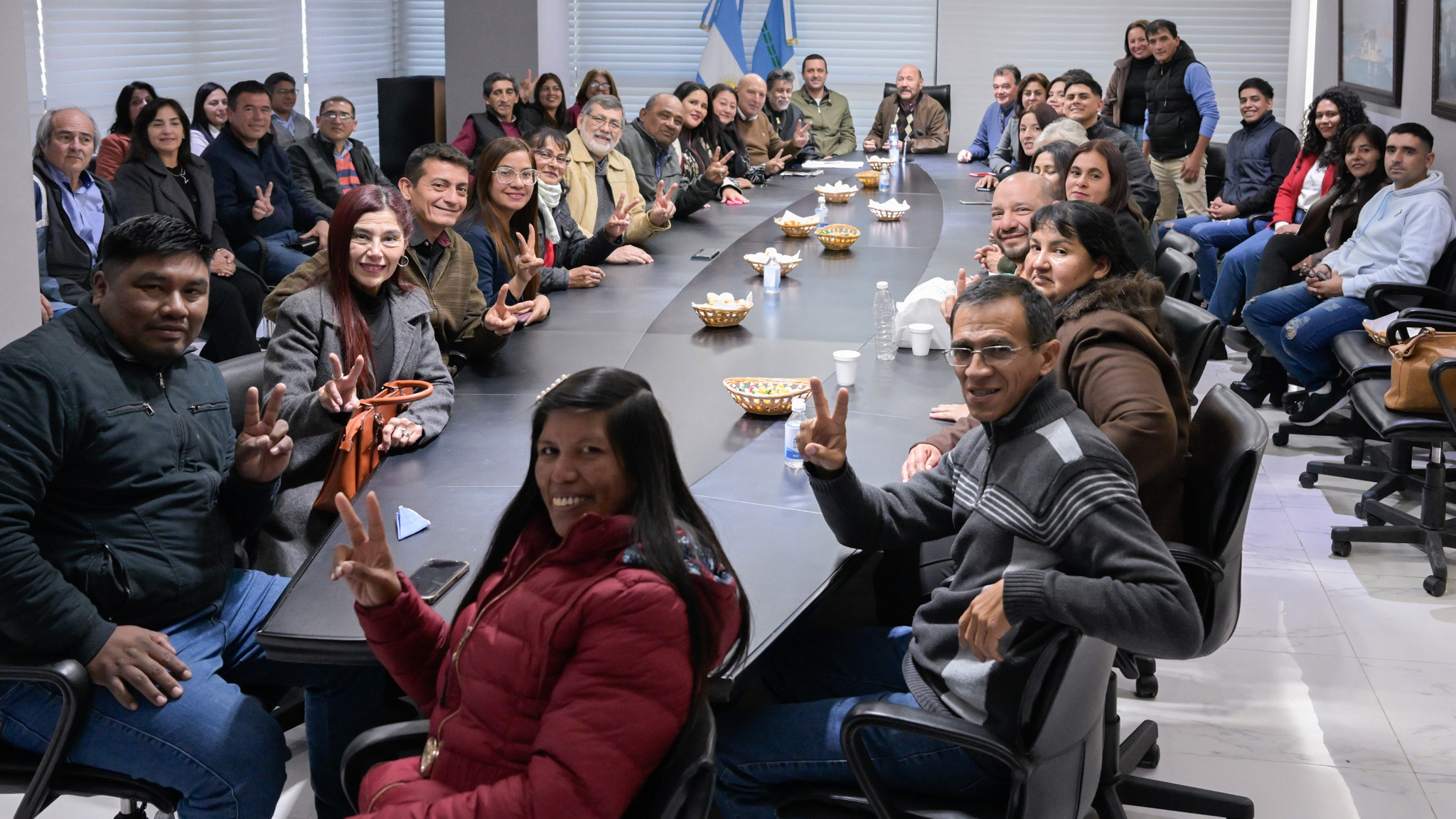 Elecciones provinciales: Insfrán se reunió con candidatos de sublemas del PJ que ganaron en Las Lomitas