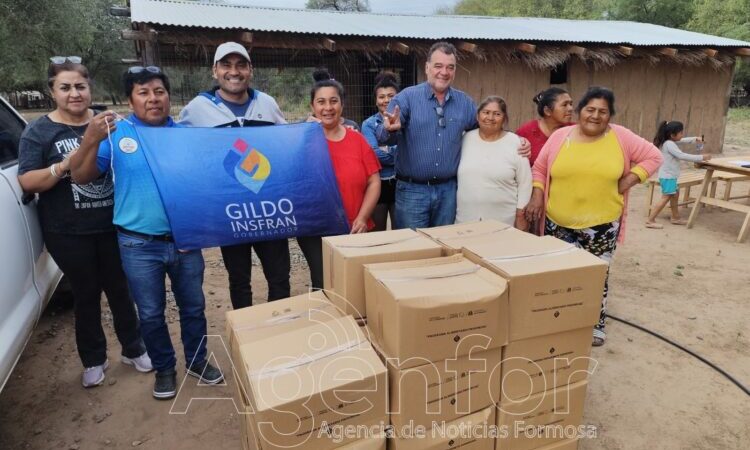 Las Lomitas recibió una nueva partida de cajas alimentarias de la modalidad aborigen