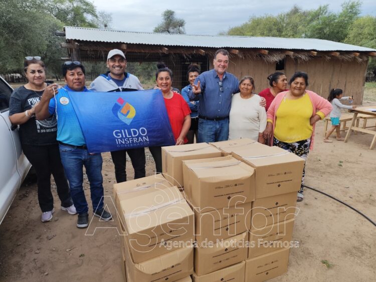 Las Lomitas recibió una nueva partida de cajas alimentarias de la modalidad aborigen