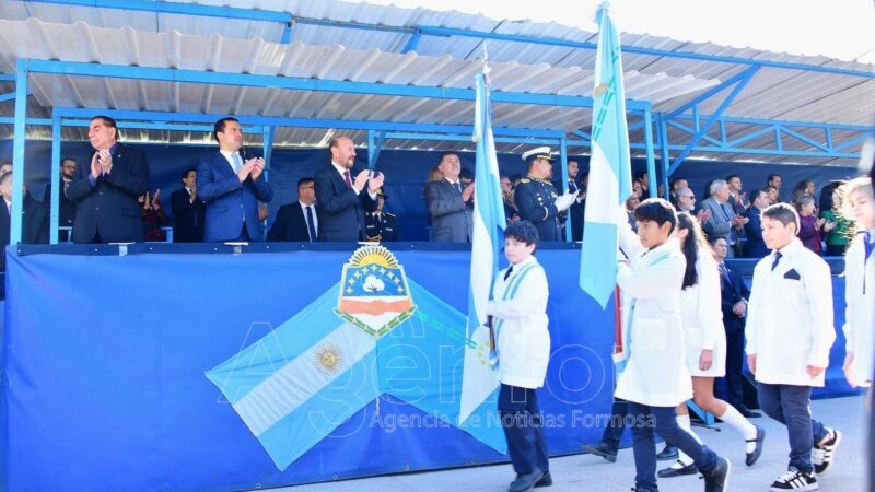 En una gran celebración patria, Formosa evocó la gesta histórica del 9 de julio