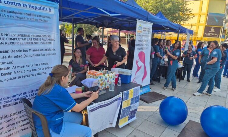 El Hospital de la Madre y el Niño se acercó a la comunidad en una jornada especial