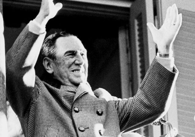 Insfrán recordó a Perón a 51 años de su fallecimiento