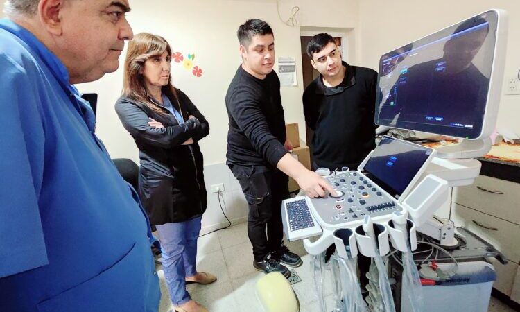 Un ecógrafo de última generación fue incorporado al Hospital Distrital “Cruz Felipe Arnedo”