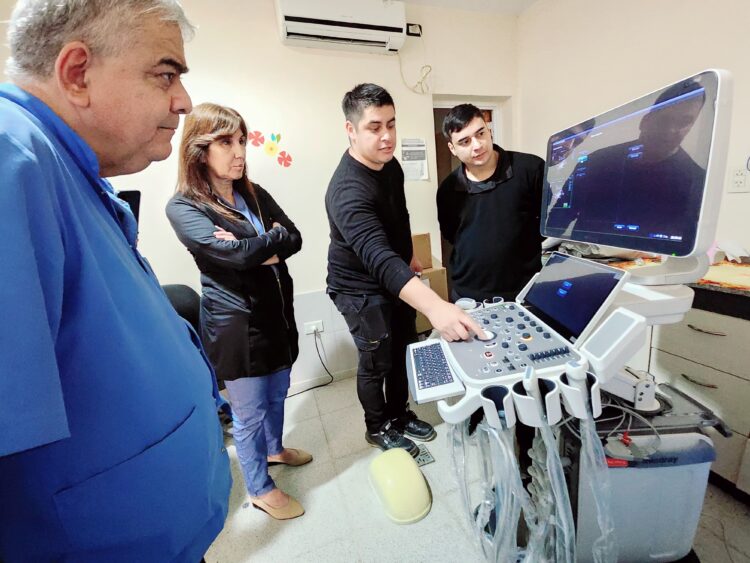 Un ecógrafo de última generación fue incorporado al Hospital Distrital “Cruz Felipe Arnedo”