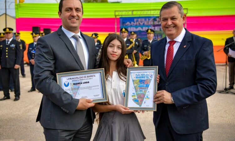 El Vicegobernador participó de las celebraciones por el aniversario de Ibarreta