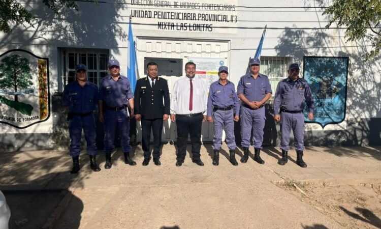 El ministro González se reunió con efectivos de Unidades Regionales para articular acciones y visitó la Unidad Penitenciaria N° 3