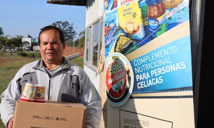 El Gobierno de Formosa inició una nueva entrega de cajas alimentarias para personas celíacas