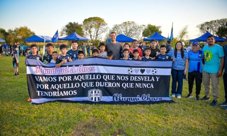 El Vicegobernador participó del 3° Torneo de Fútbol Infantil “Pinchitas” en Pirané