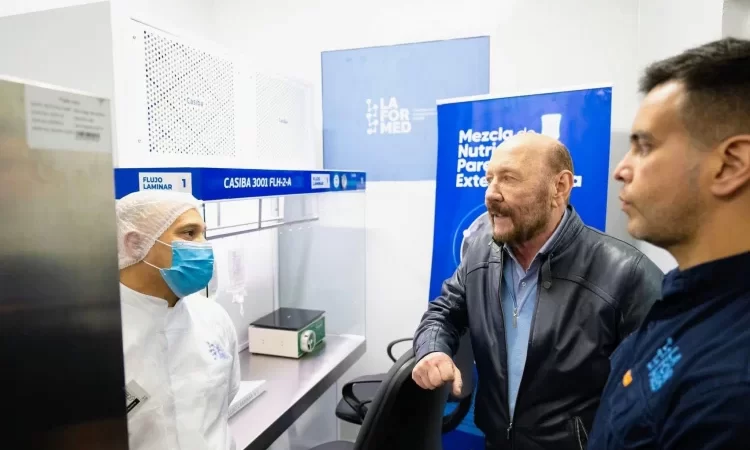 Está plenamente operativa la planta de Mezcla de Nutrición Parenteral Extemporánea de Laformed