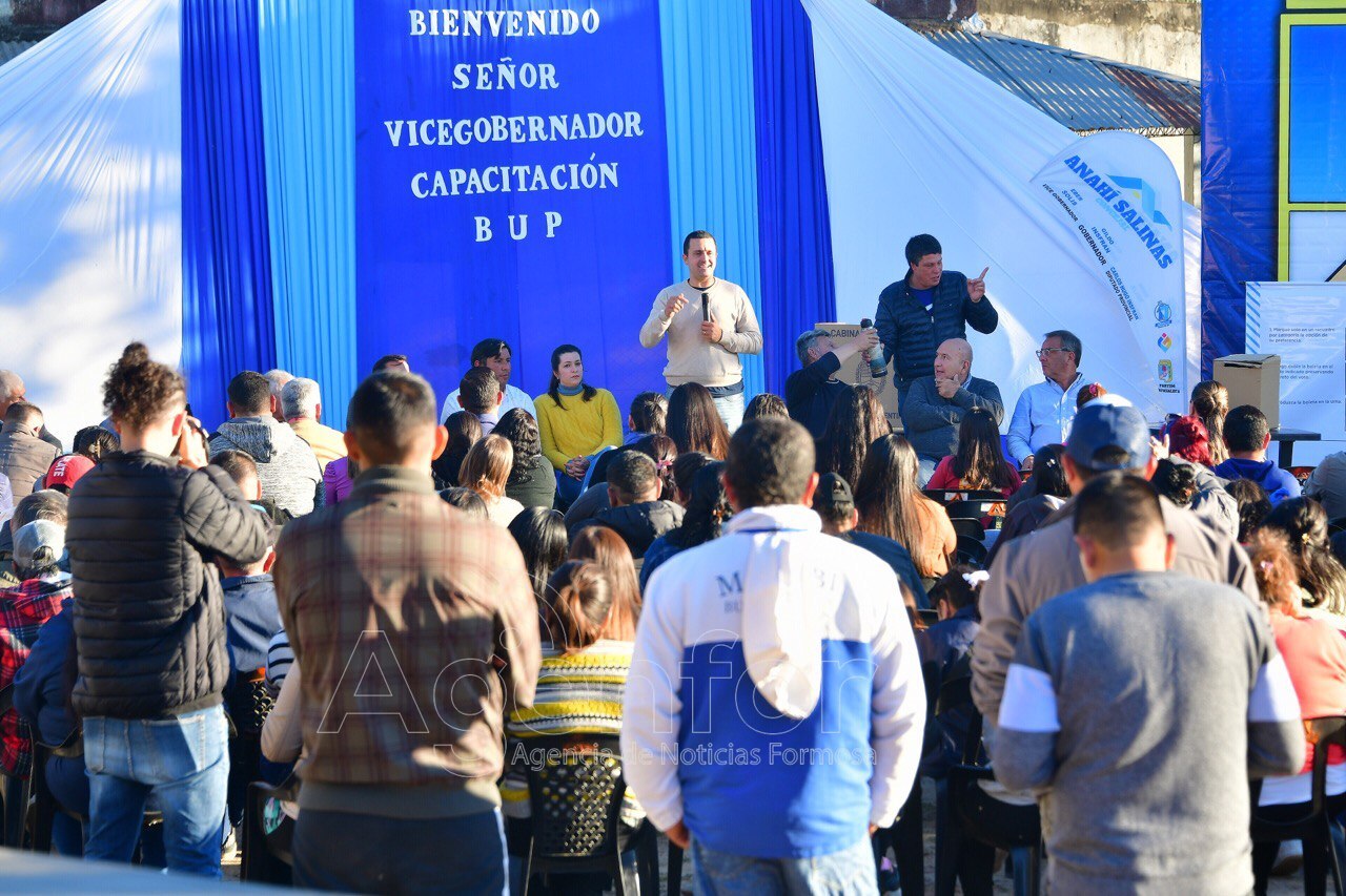 El Vicegobernador visitó comunidades del Departamento Pilcomayo con el fin de difundir la BUP