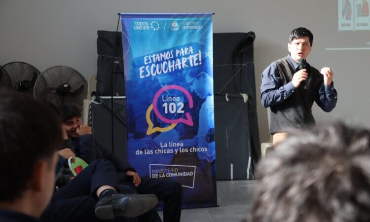 Línea 102 llevó adelante charla de concientización sobre riesgos en internet