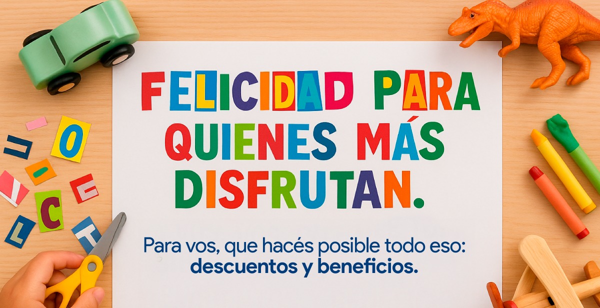 Beneficios del Banco Formosa por el Día de las Infancias25% DE DEVOLUCIÓN Y 6 CUOTAS SIN INTERÉS