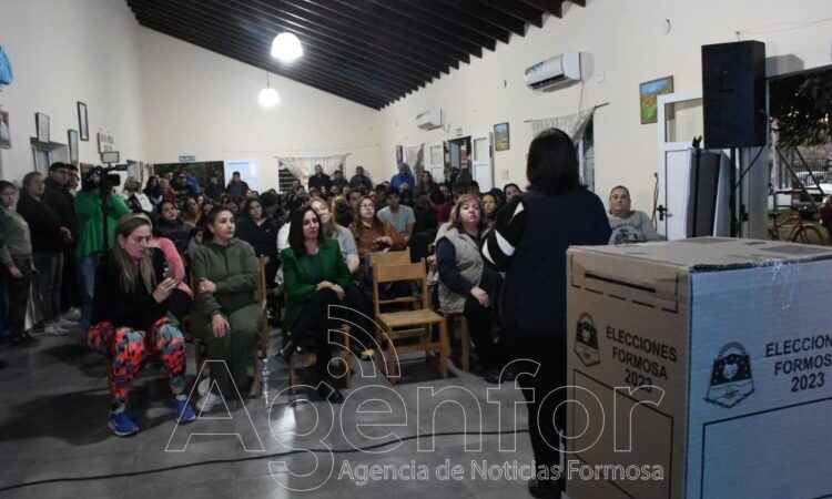 Hubo jornada de capacitación sobre la Boleta Única Papel en el Lote 4