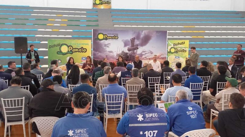 Reunión organizativa de la Fiesta Nacional del Pomelo en Laguna Blanca