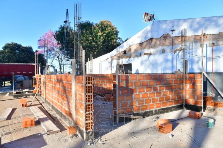 Otra obra educativa está en construcción en Buena Vista: el JIN N° 46