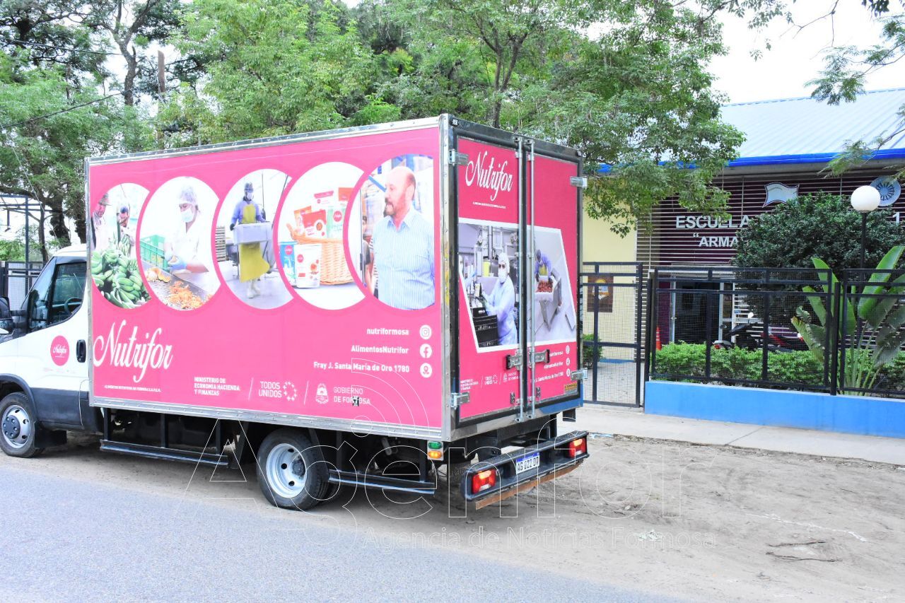 Nutrifor continúa con las entregas de alimentos a Delegaciones Zonales de toda la provincia