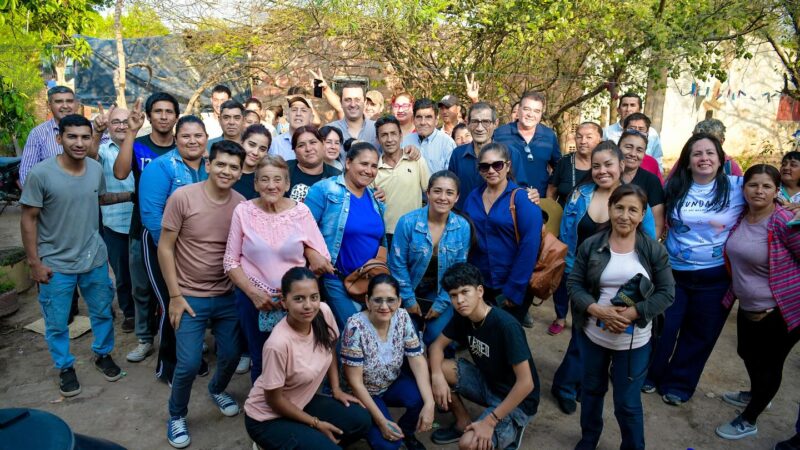 Una amplia agenda de actividades desarrolló el Vicegobernador en Las Lomitas