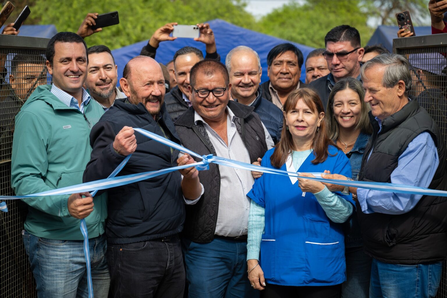 Insfrán inauguró el centro de salud de María Cristina