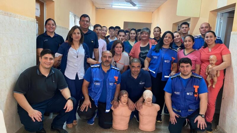 El SIPEC desarrolló una nueva capacitación en el Hospital Distrital de Ibarreta