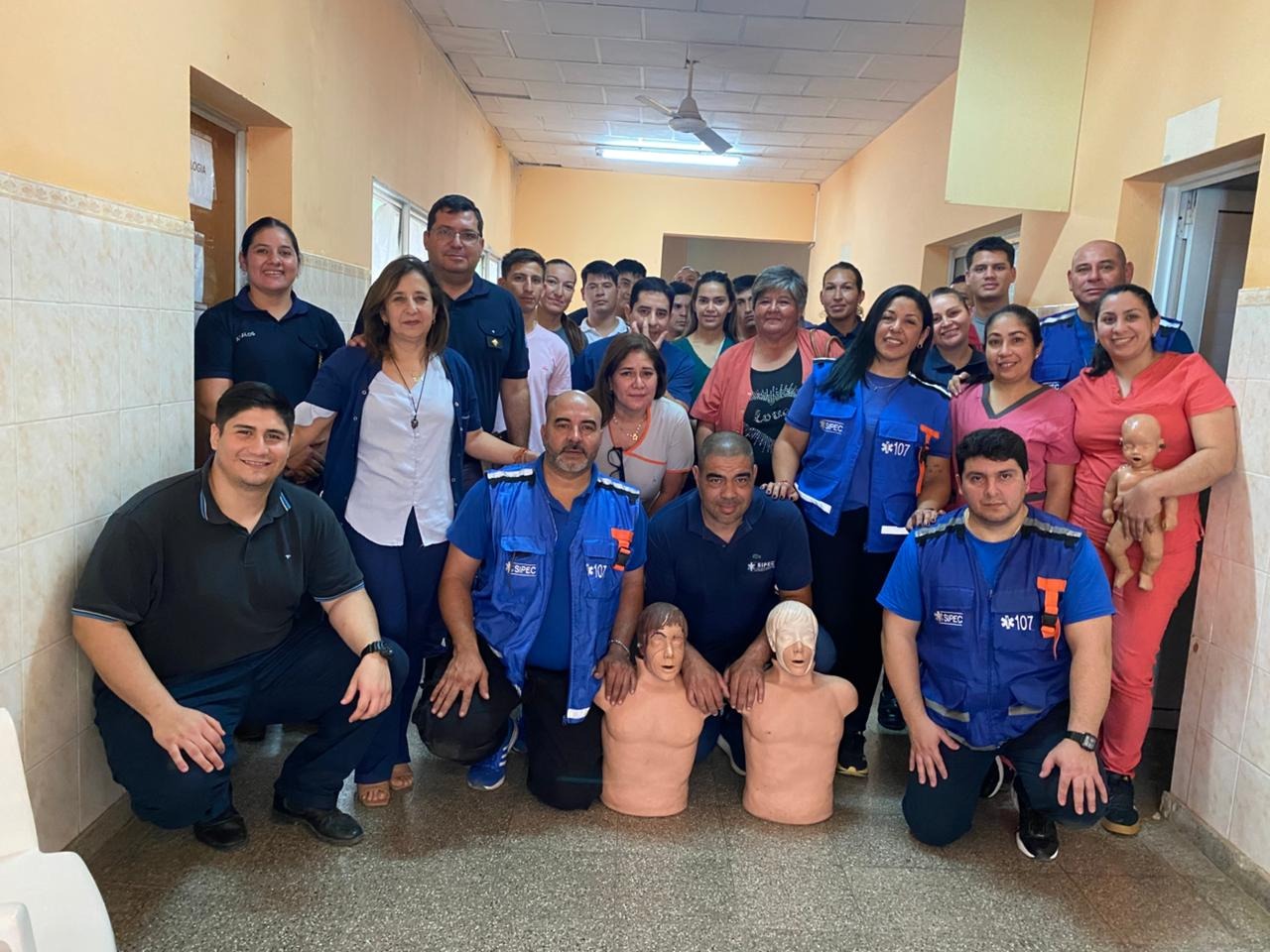 El SIPEC desarrolló una nueva capacitación en el Hospital Distrital de Ibarreta