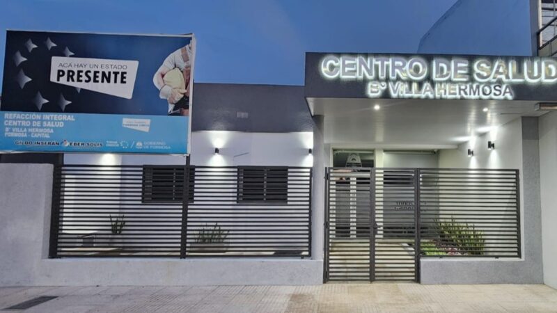El Gobernador habilitará la obra del centro de salud en el barrio Villa Hermosa