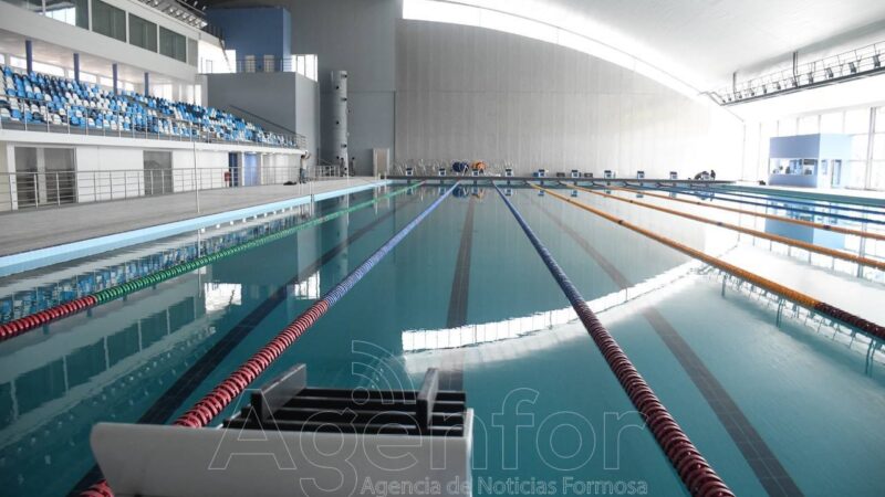 Se ajustan los últimos detalles en la obra de la piscina olímpica climatizada para deportes de alto rendimiento