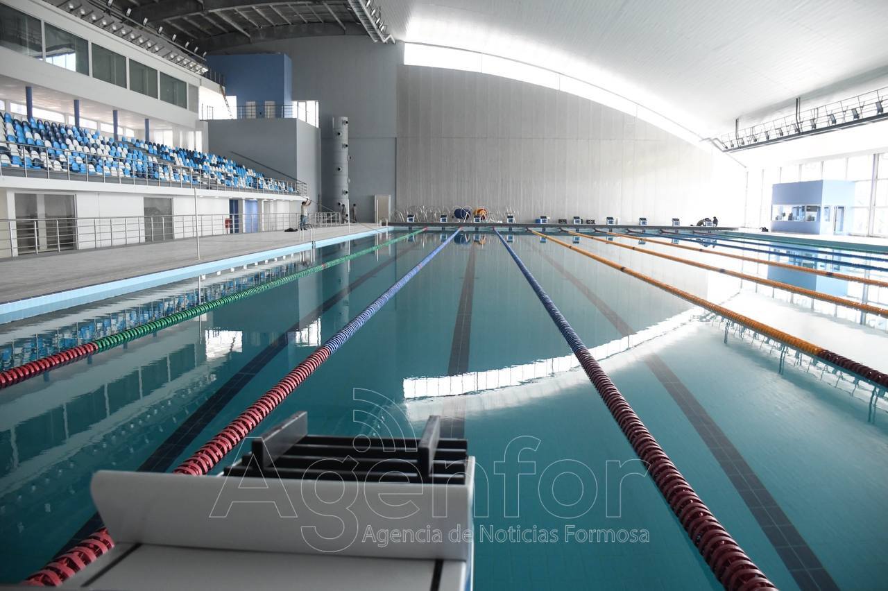 Se ajustan los últimos detalles en la obra de la piscina olímpica climatizada para deportes de alto rendimiento
