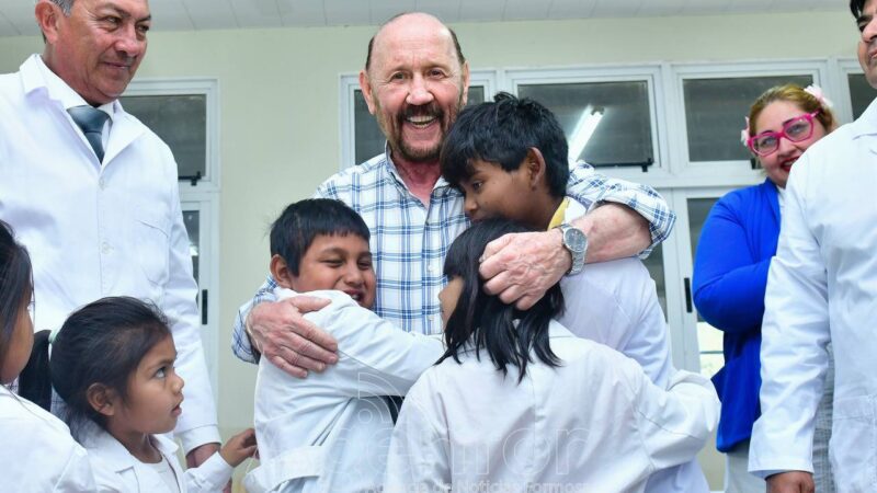 Con la inauguración de la obra 1552, Insfrán reafirma su compromiso con la educación en Formosa