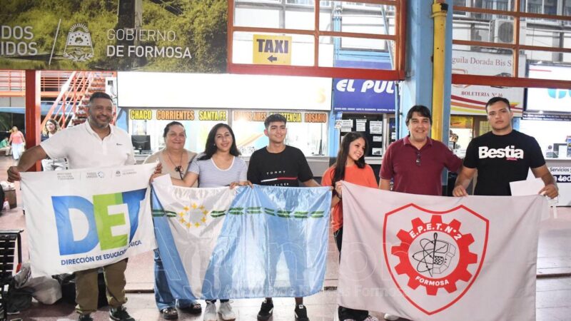 Estudiantes de la EPET N° 2 en las Olimpíadas Nacionales de Educación Técnico Profesional