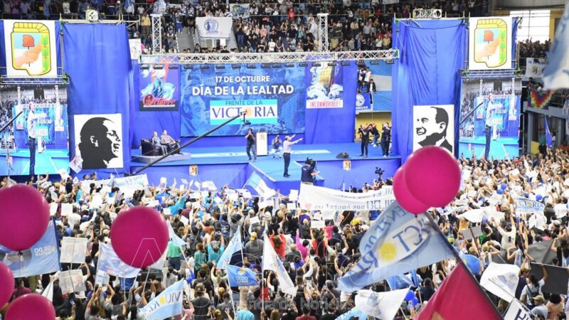 Multitudinario acto por el Día de la Lealtad Peronista en Formosa