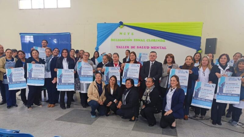 Centros de salud y hospitales conmemoraron el Día Mundial de la Salud Mental