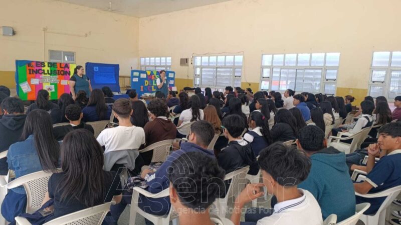 “Asertividad en la inclusión”, una actividad que combinó el respeto, la empatía y la solidaridad entre compañeros