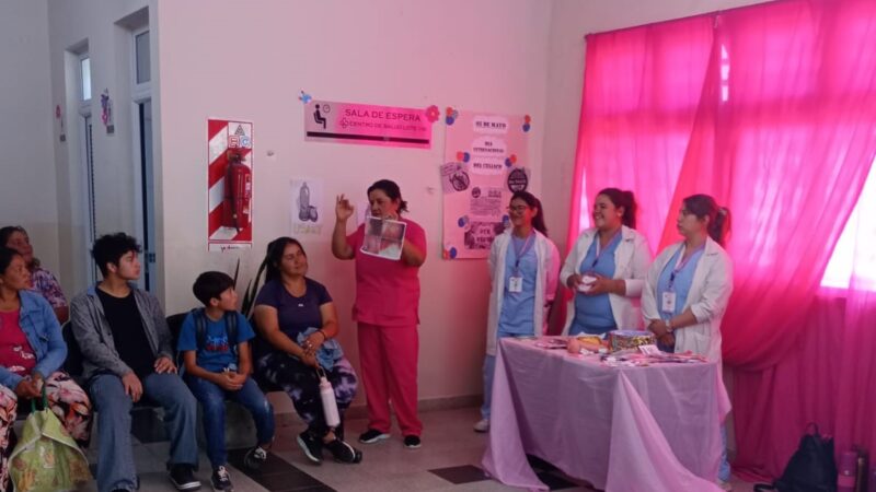 Brindaron charla de concientización sobre enfermedades de transmisión sexual en el barrio 28 de Junio