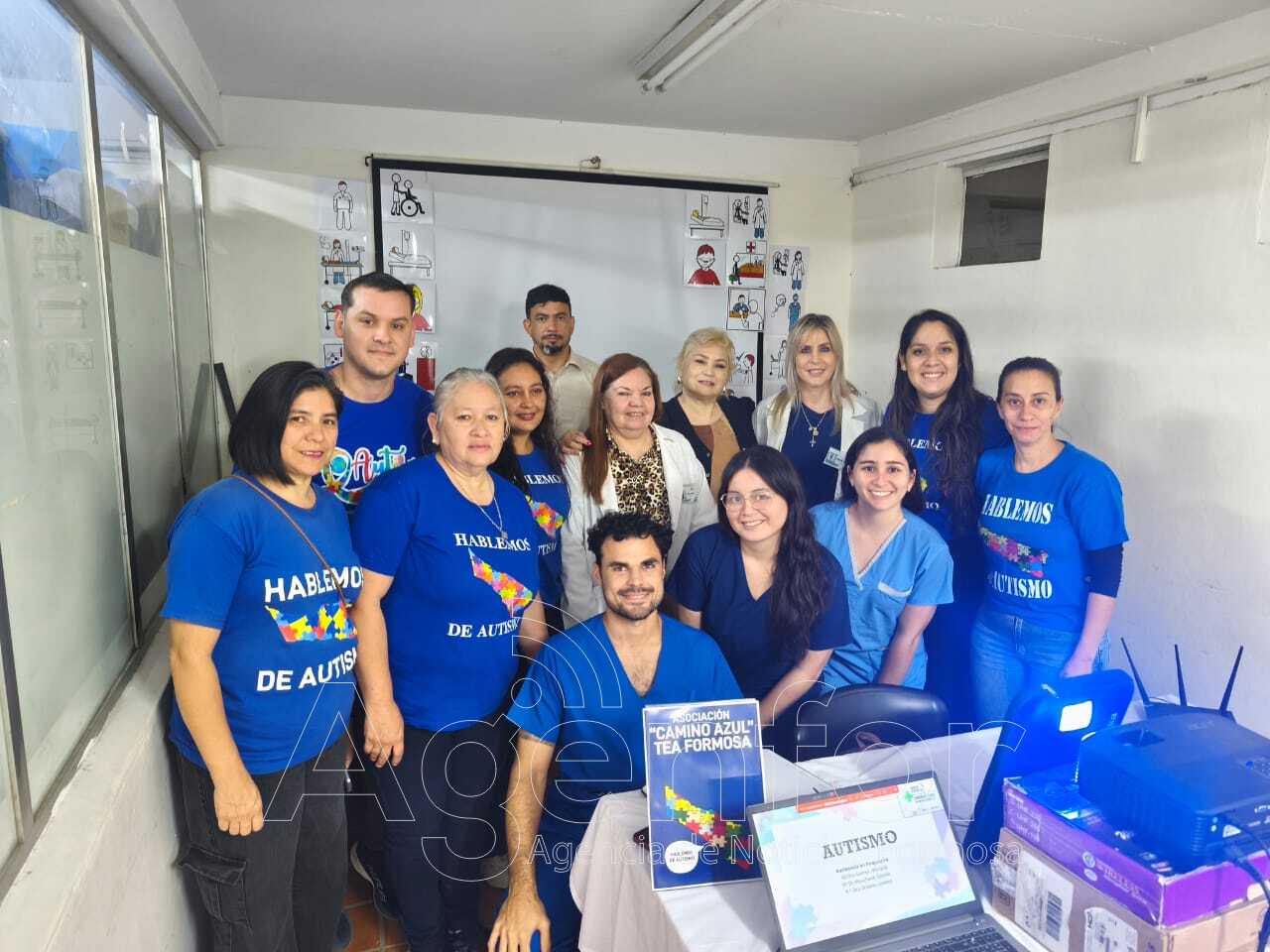 “Camino Azul TEA” capacitó a personal del Hospital Central de Formosa
